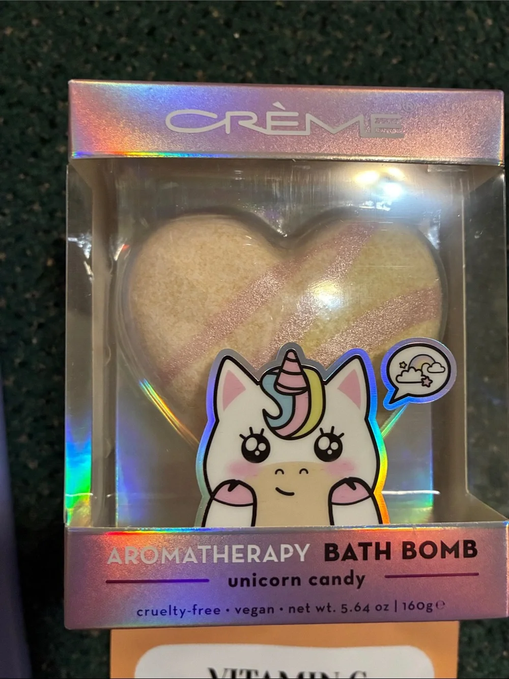The Creme Shop Unicorn Candy Bath Bomb Self Care 4 pc Bundle